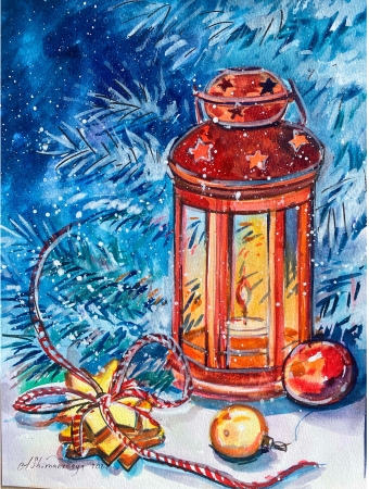 Waiting for the magic by artist Anastasia Shimanskaya